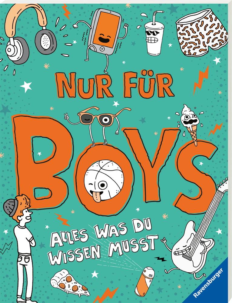 Ravensburger Kindersachbuch Nur für Boys Alles was du wissen musst 55455