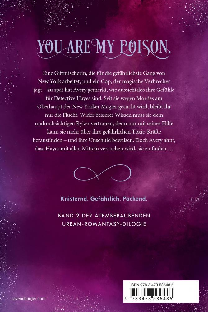 Ravensburger Buch Jugendliteratur Silver & Poison Band 2 Die Essenz der Erinnerung 58648