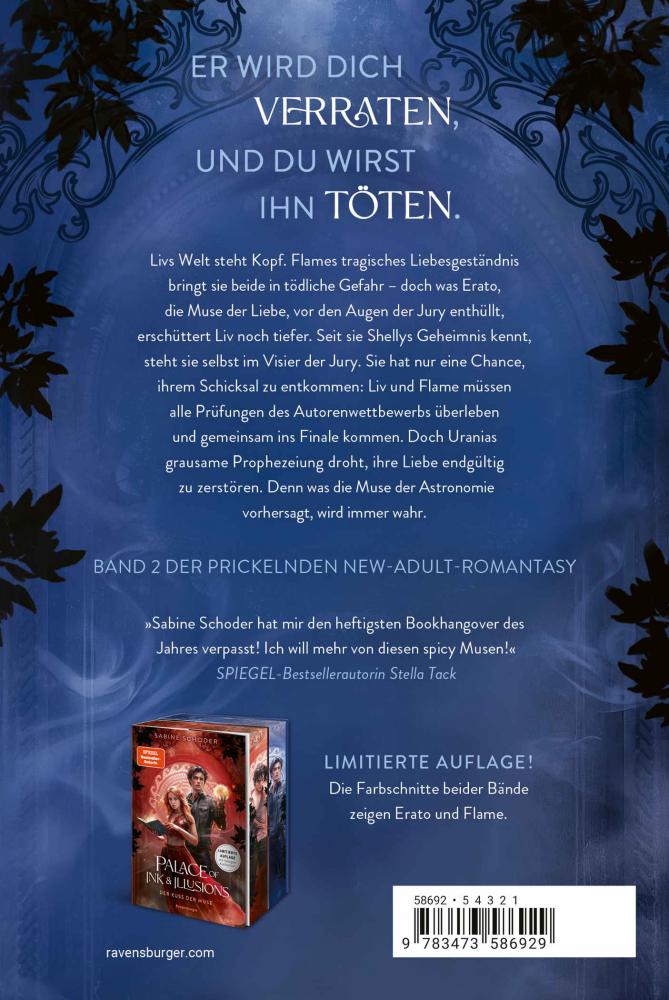 Ravensburger Buch Jugendliteratur Palace of Ink & Illusions Band 2 Die Nacht des Verrats 58692
