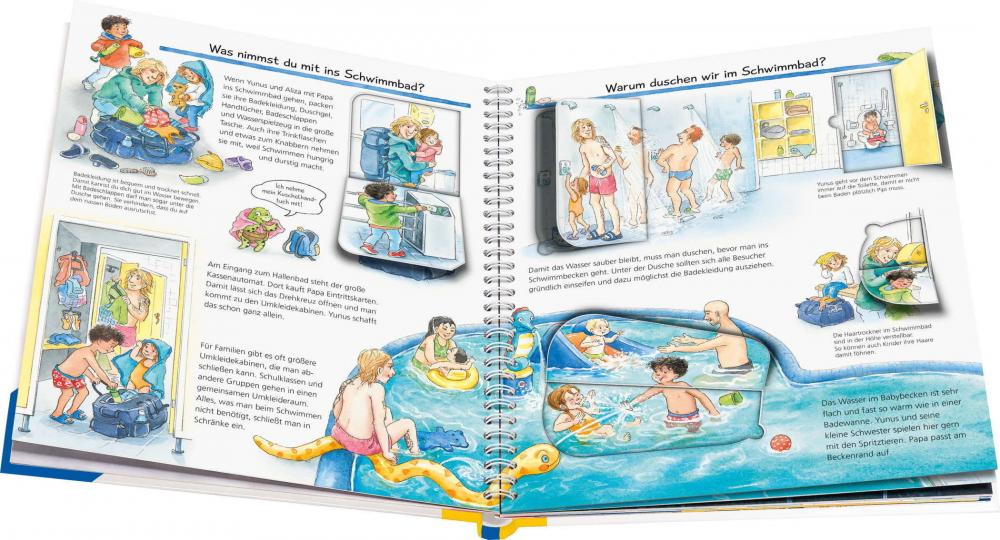 Ravensburger Buch Wieso? Weshalb? Warum? Kindersachbuch Band 26 Komm mit zum Schwimmen 60055