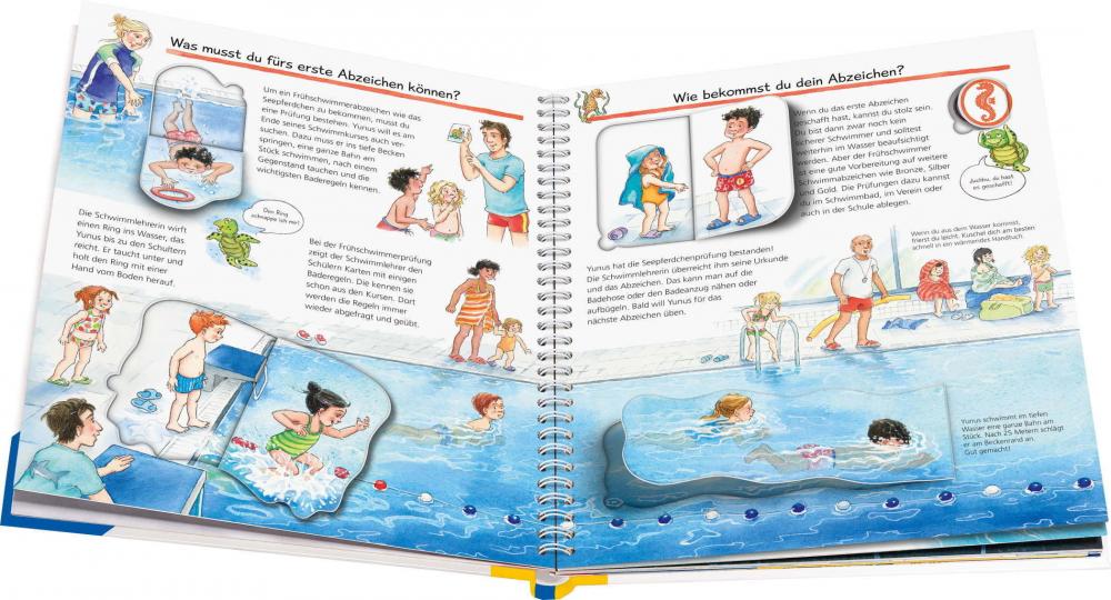 Ravensburger Buch Wieso? Weshalb? Warum? Kindersachbuch Band 26 Komm mit zum Schwimmen 60055