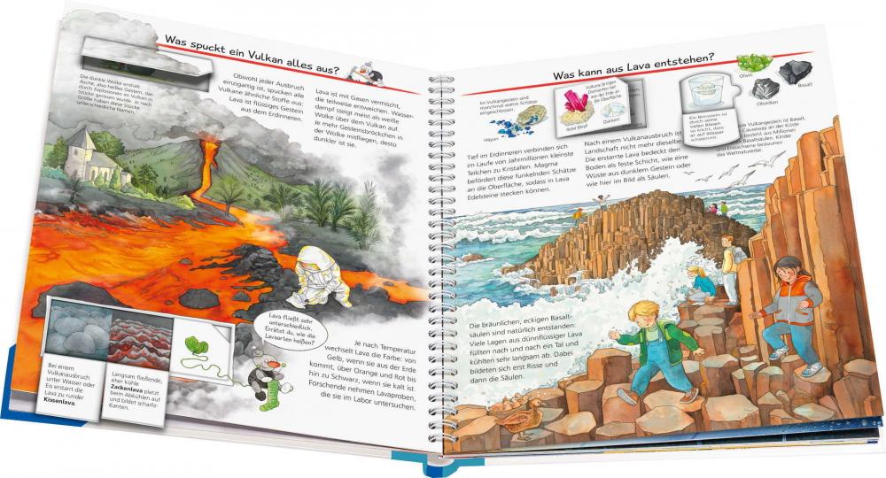 Ravensburger Buch Wieso? Weshalb? Warum? Kindersachbuch Band 4 Wir erforschen die Vulkane 60056