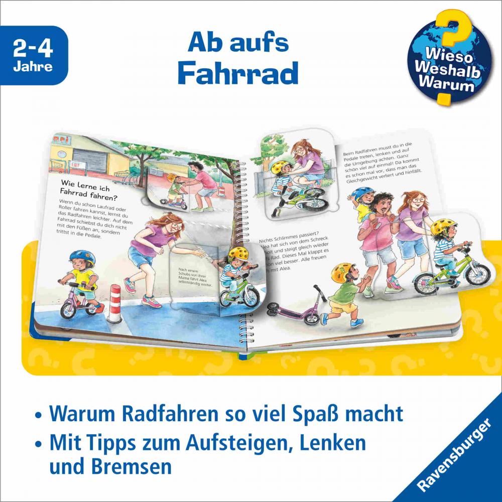 Ravensburger Buch Wieso? Weshalb? Warum? Junior Band 80 Mein erstes Fahrrad 60083