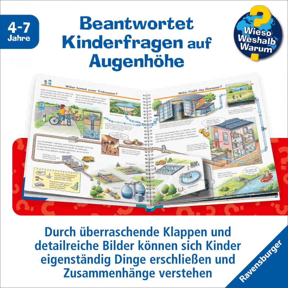 Ravensburger Buch Wieso? Weshalb? Warum? Kindersachbuch Band 60 Alles über Wasser 60091