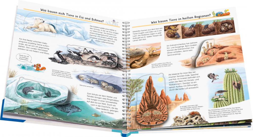 Ravensburger Buch Wieso? Weshalb? Warum? Kindersachbuch Band 66 Was Tiere alles bauen 60094