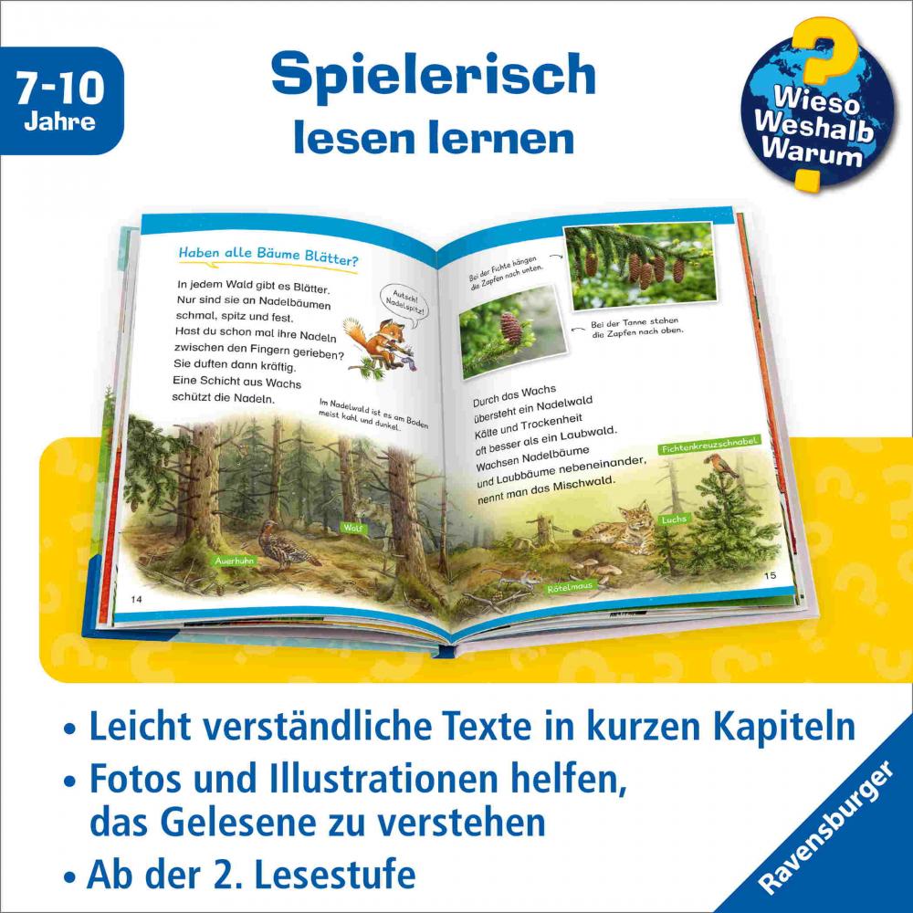 Ravensburger Buch Wieso? Weshalb? Warum? Erstleser Band 17 Im Wald 60096