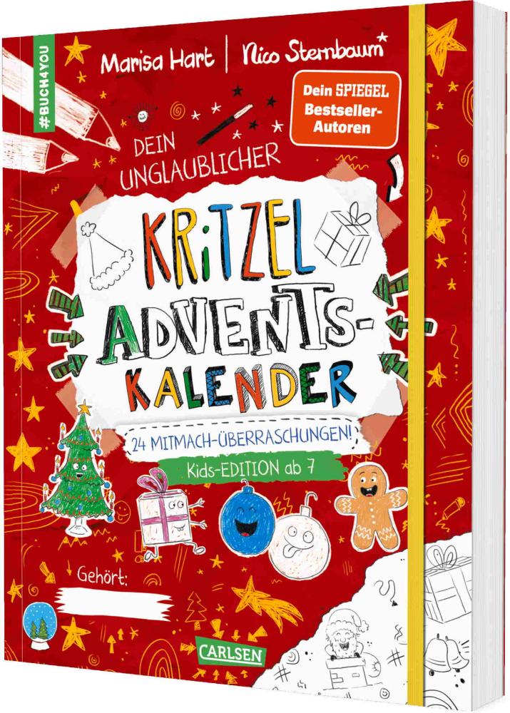 Carlsen Kritzel-Mitmach-Adventskalender 117365