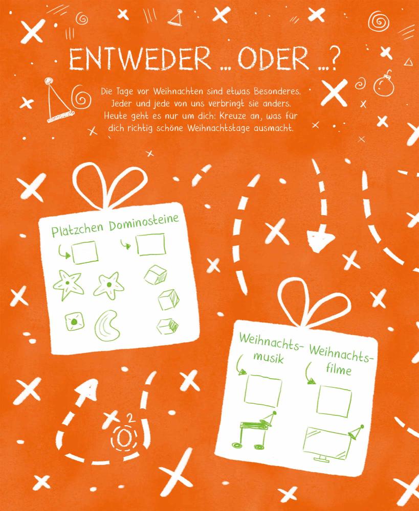 Carlsen Kritzel-Mitmach-Adventskalender 117365