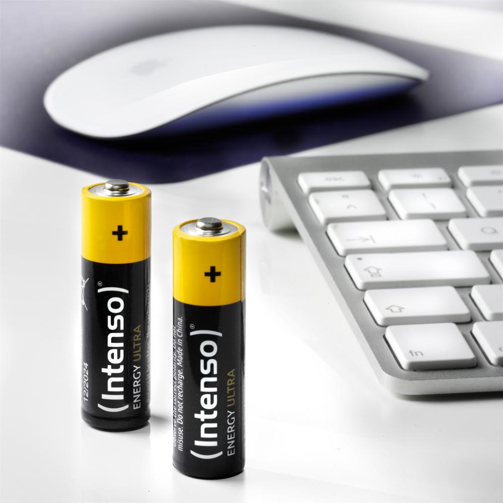 40 Intenso Energy Ultra AA / Mignon Alkaline Batterien im 40er Shrink Pack
