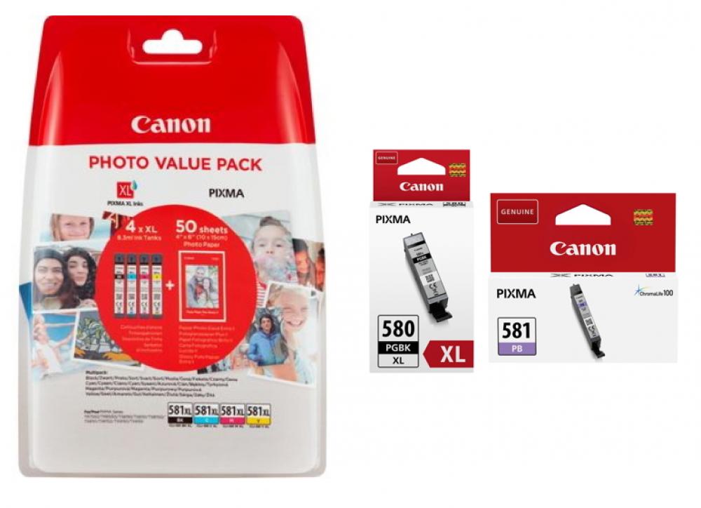 Compatibile Per Canon Cartuccia Di Inchiostro PGI580 CLI581 - Foto 8