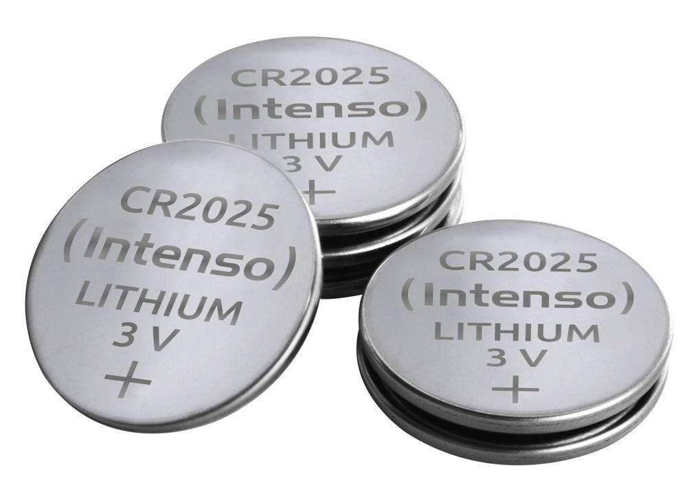 6 Intenso Energy Ultra CR 2025 Lithium Knopfzelle Batterien im 6er Blister