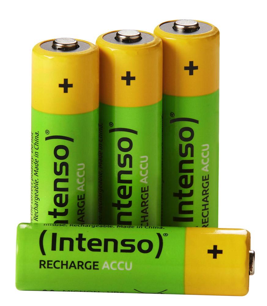 4 Intenso Akku AA 2700mAh Energy Eco Nickel-Metall-Hydrid im 4er Blister