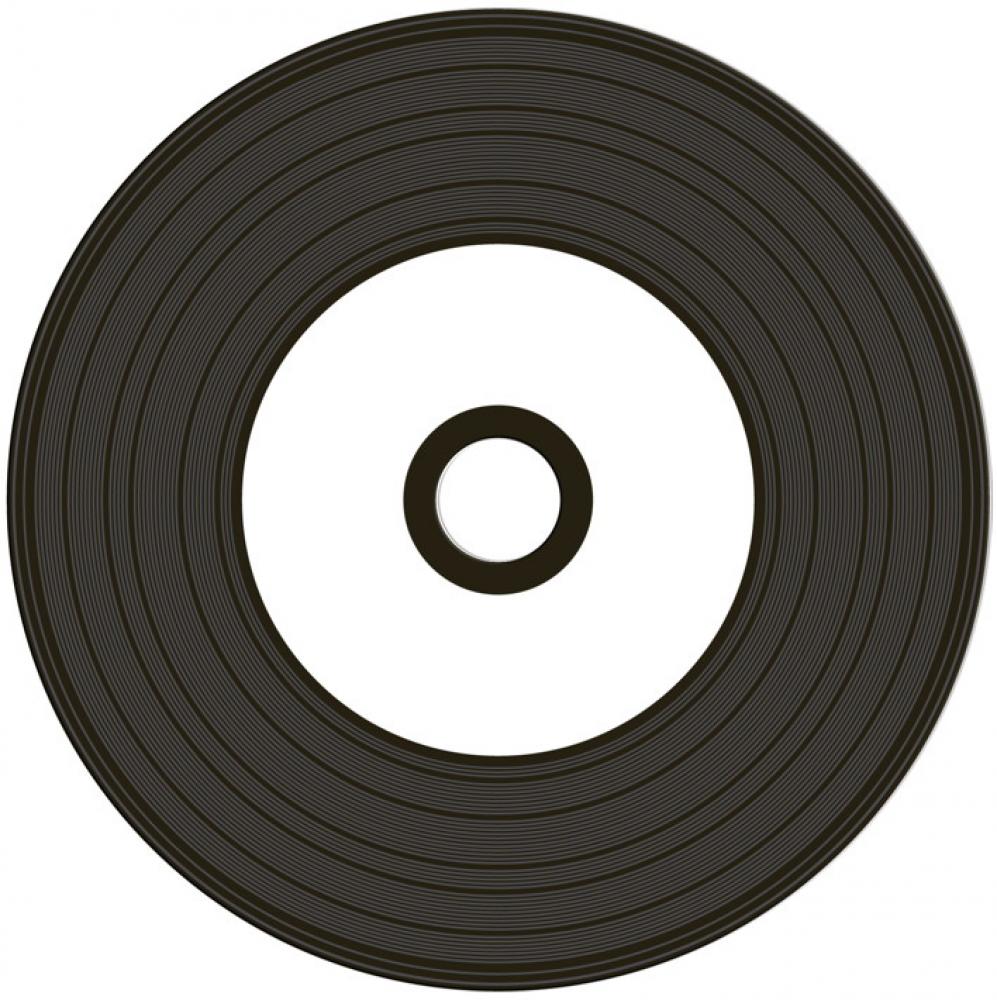 50 Mediarange Rohlinge CD-R printable vinyl black dye 80Min 700MB 52x Spindel