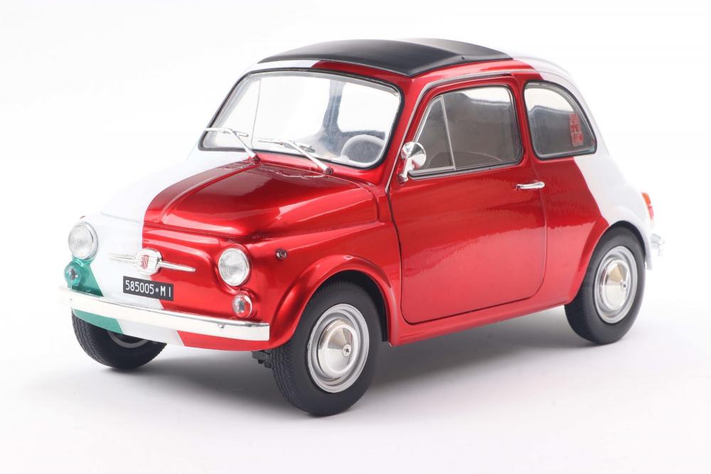 Solido Modellauto Maßstab 1:18 Fiat 500 TRIBUTE TO ITALIA 1965 S1801409