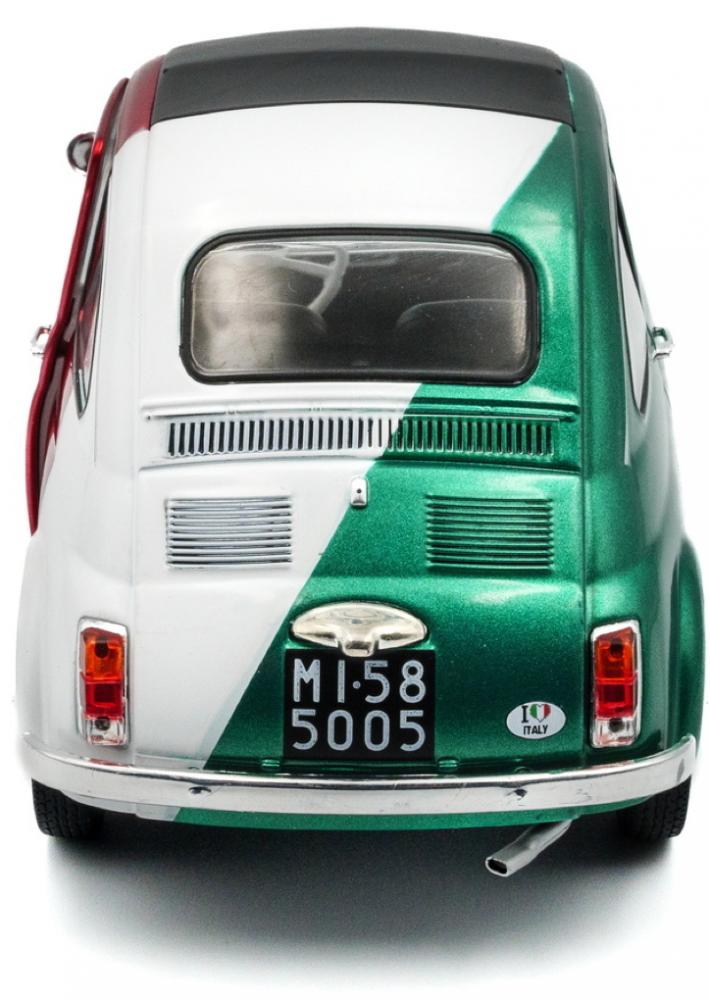 Solido Modellauto Maßstab 1:18 Fiat 500 TRIBUTE TO ITALIA 1965 S1801409
