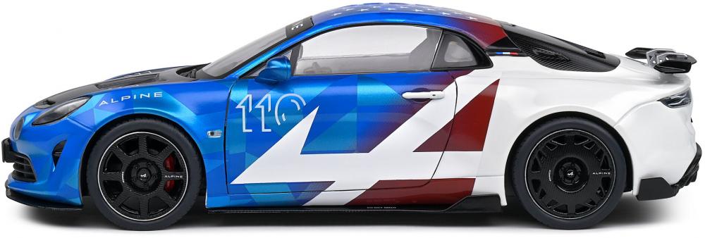 Solido Modellauto Maßstab 1:18 Alpine A110R US Livery 2023 S1801627