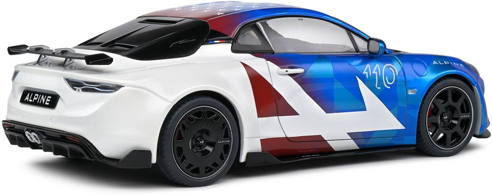 Solido Modellauto Maßstab 1:18 Alpine A110R US Livery 2023 S1801627