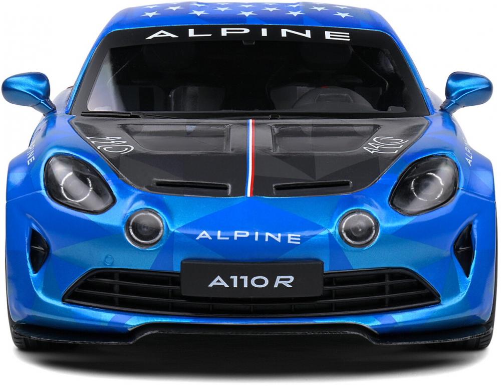 Solido Modellauto Maßstab 1:18 Alpine A110R US Livery 2023 S1801627