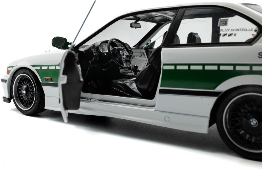 Solido Modellauto Maßstab 1:18 BMW E36 M3 cpe. Polizei 1991 S1803915
