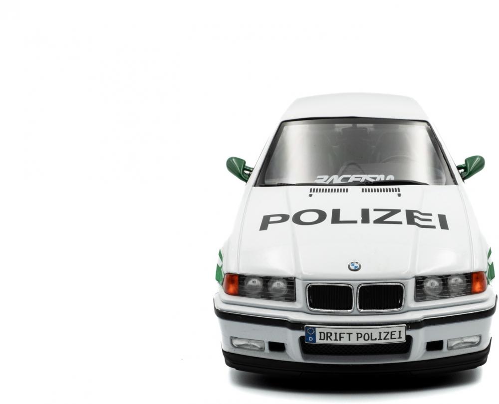 Solido Modellauto Maßstab 1:18 BMW E36 M3 cpe. Polizei 1991 S1803915