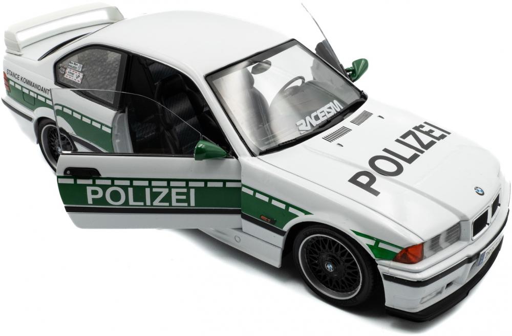 Solido Modellauto Maßstab 1:18 BMW E36 M3 cpe. Polizei 1991 S1803915