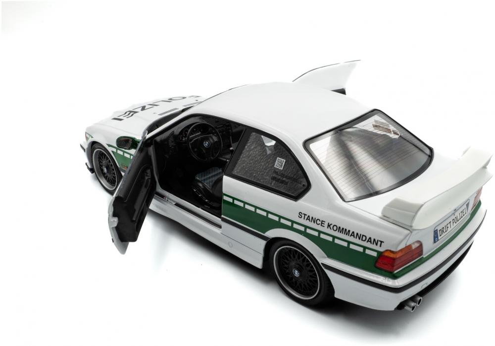 Solido Modellauto Maßstab 1:18 BMW E36 M3 cpe. Polizei 1991 S1803915