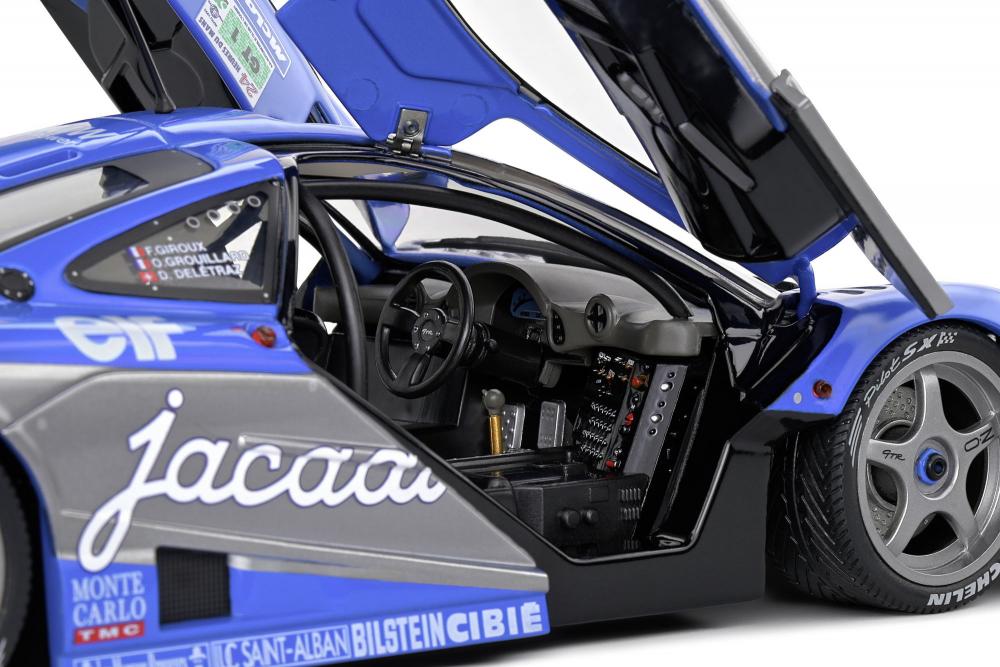 Solido Modellauto Maßstab 1:18 McLaren F1 GTR Short Tail #50 blau S1804109