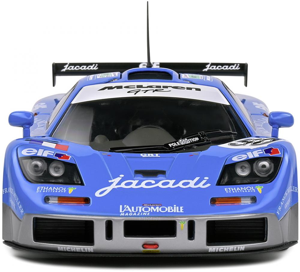 Solido Modellauto Maßstab 1:18 McLaren F1 GTR Short Tail #50 blau S1804109