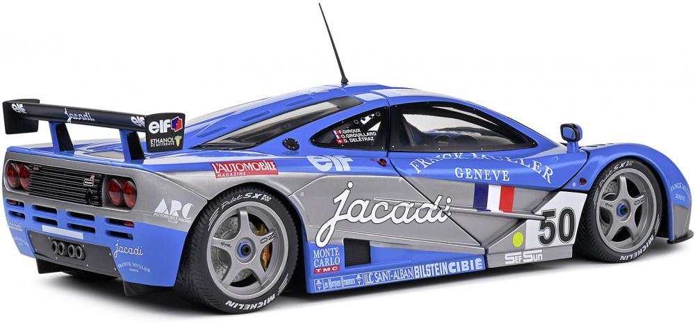 Solido Modellauto Maßstab 1:18 McLaren F1 GTR Short Tail #50 blau S1804109