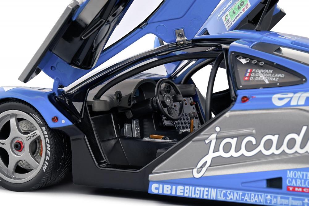 Solido Modellauto Maßstab 1:18 McLaren F1 GTR Short Tail #50 blau S1804109