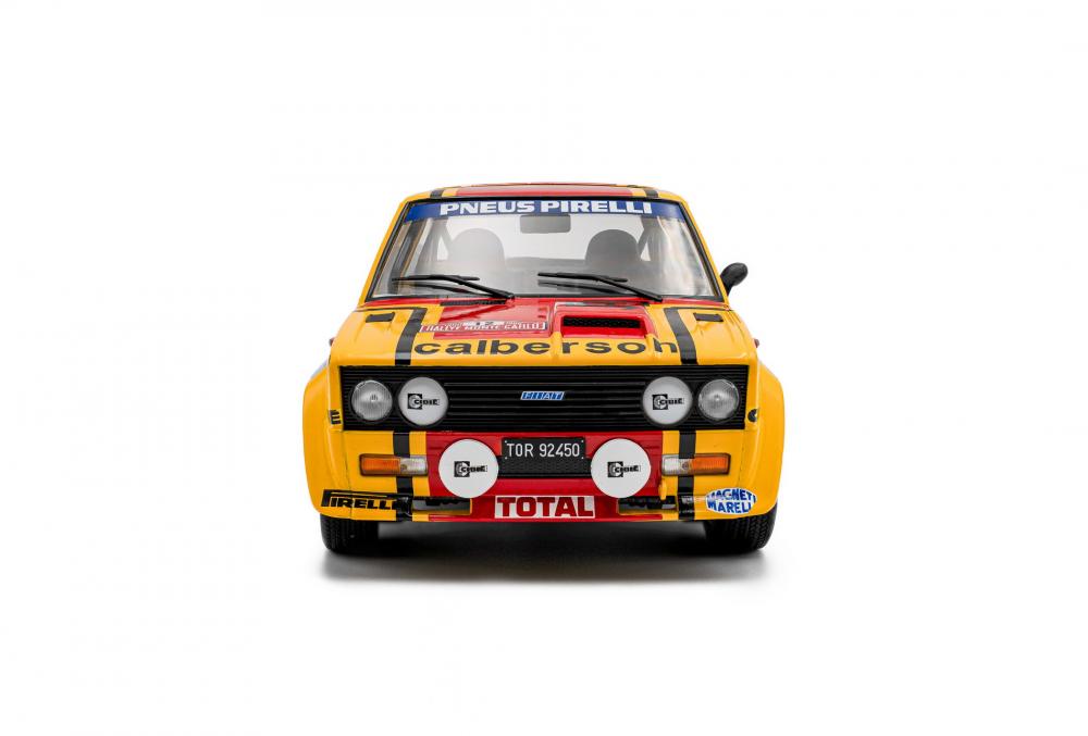 Solido Modellauto Maßstab 1:18 Fiat 131 ABARTH #12 Rally De Monte Carlo gelb 1980 S1806007