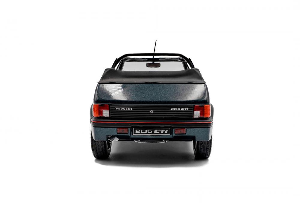 Solido Modellauto Maßstab 1:18 Peugeot 205 CTI ROLLAND-GARROS grün 1986 S1806204