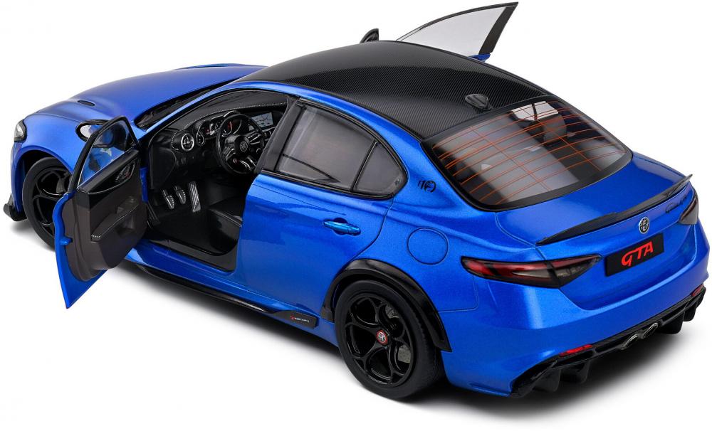 Solido Modellauto Maßstab 1:18 Alfa Romeo Giulia GTA 2022 blau S1806906