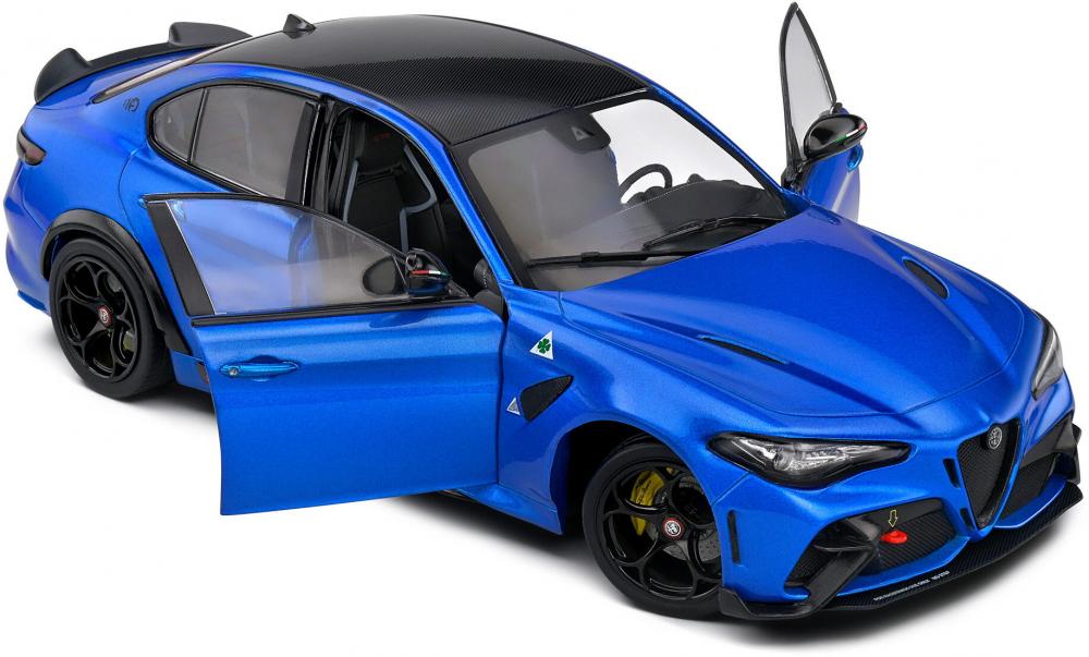 Solido Modellauto Maßstab 1:18 Alfa Romeo Giulia GTA 2022 blau S1806906