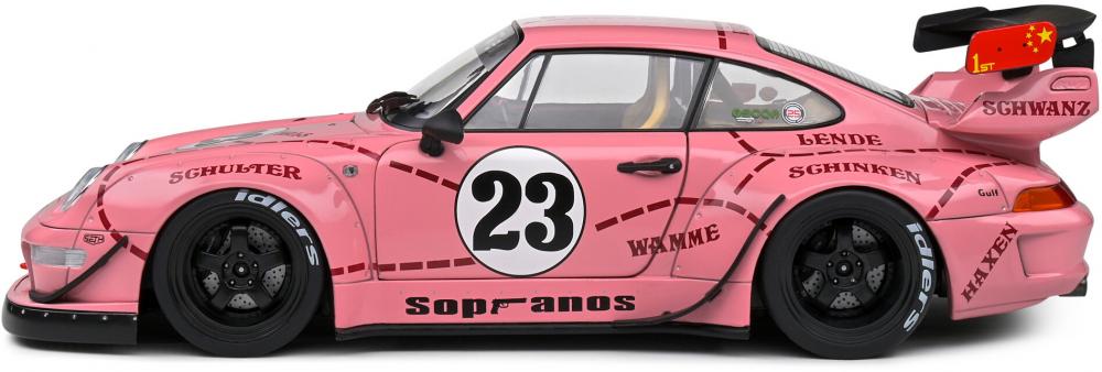 Solido Modellauto Maßstab 1:18 Porsche RWB Bodykit Pink Pig 2020 pink S1808503