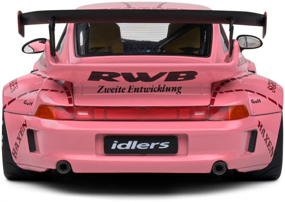 Solido Modellauto Maßstab 1:18 Porsche RWB Bodykit Pink Pig 2020 pink S1808503