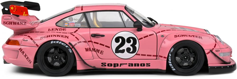 Solido Modellauto Maßstab 1:18 Porsche RWB Bodykit Pink Pig 2020 pink S1808503