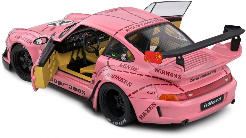 Solido Modellauto Maßstab 1:18 Porsche RWB Bodykit Pink Pig 2020 pink S1808503