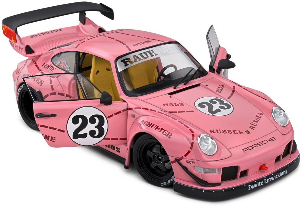 Solido Modellauto Maßstab 1:18 Porsche RWB Bodykit Pink Pig 2020 pink S1808503