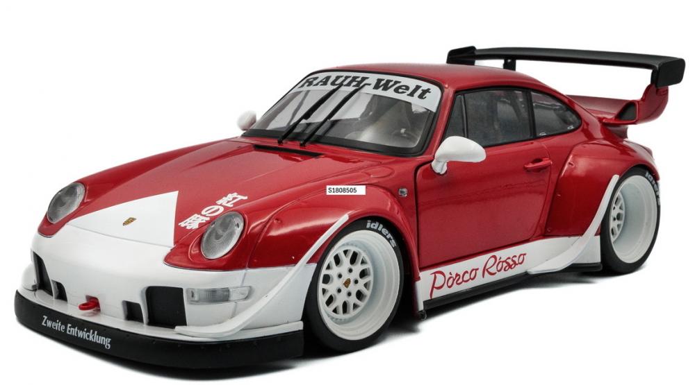 Solido Modellauto Maßstab 1:18 RWB BODYKIT PORCO ROSSO rot 2020 S1808505