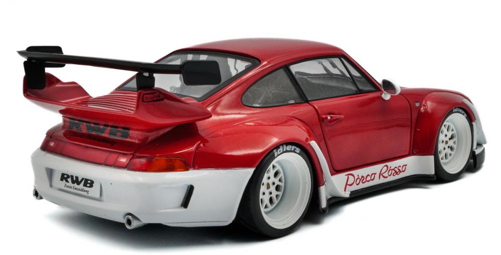 Solido Modellauto Maßstab 1:18 RWB BODYKIT PORCO ROSSO rot 2020 S1808505