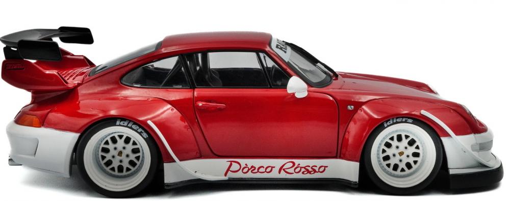 Solido Modellauto Maßstab 1:18 RWB BODYKIT PORCO ROSSO rot 2020 S1808505