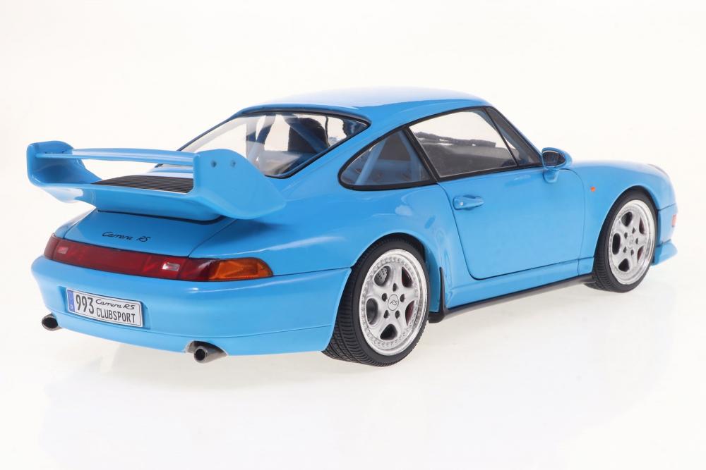 Solido Modellauto Maßstab 1:18 Porsche 911 (993) Clubsport blau 1997 S1810101