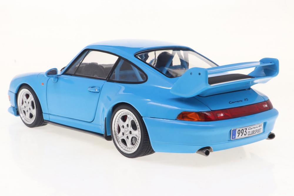 Solido Modellauto Maßstab 1:18 Porsche 911 (993) Clubsport blau 1997 S1810101