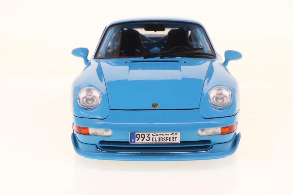 Solido Modellauto Maßstab 1:18 Porsche 911 (993) Clubsport blau 1997 S1810101