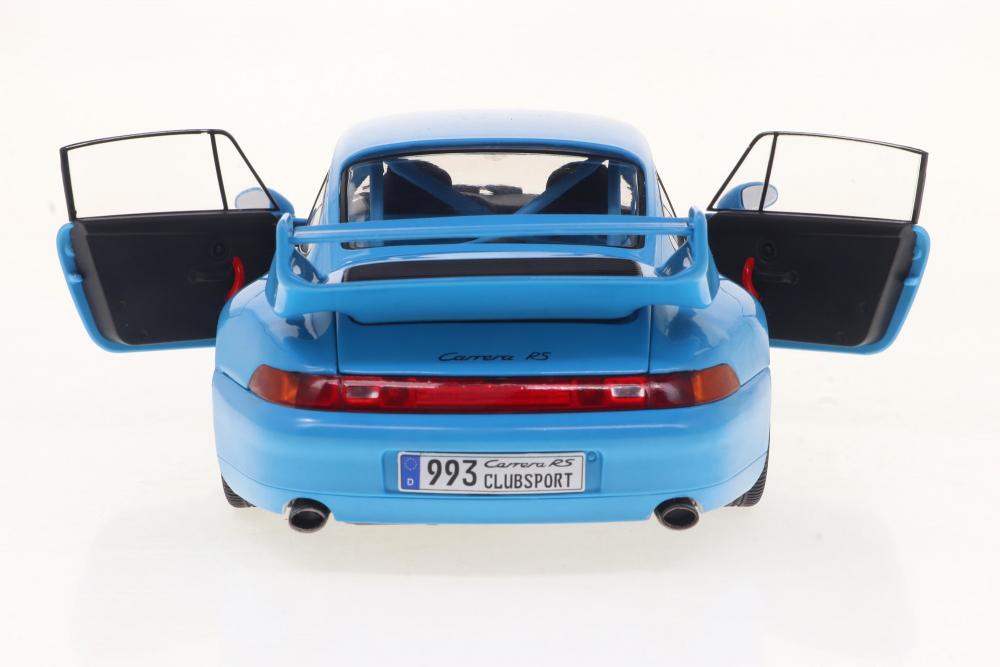 Solido Modellauto Maßstab 1:18 Porsche 911 (993) Clubsport blau 1997 S1810101