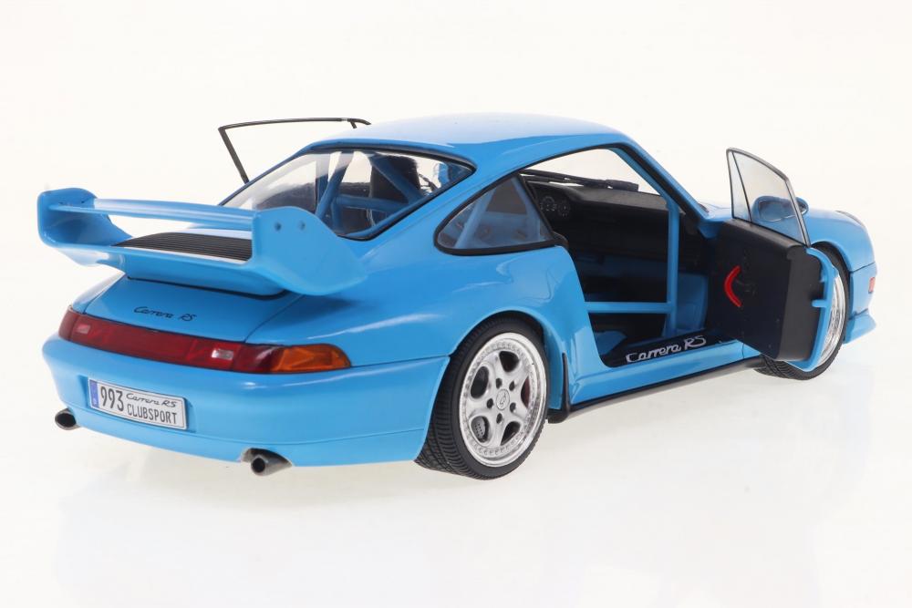 Solido Modellauto Maßstab 1:18 Porsche 911 (993) Clubsport blau 1997 S1810101