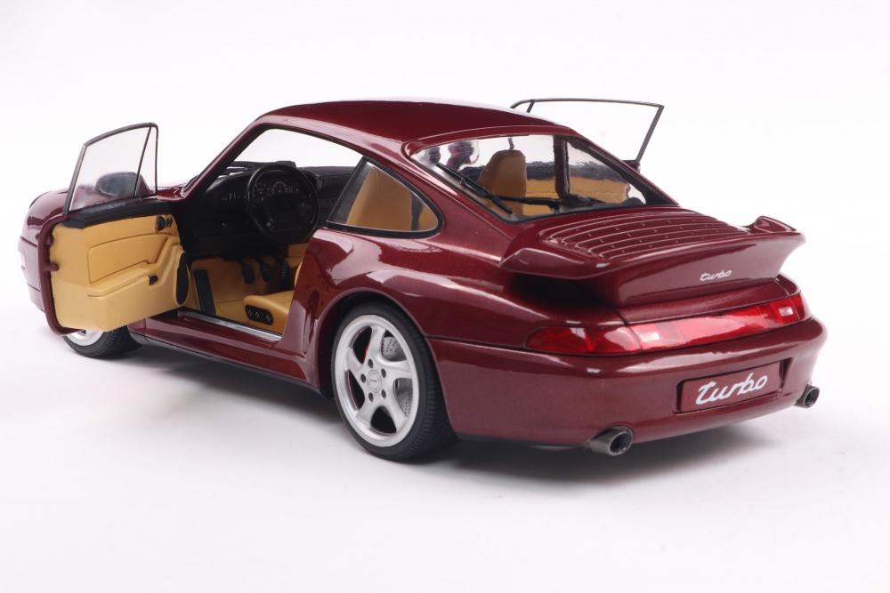 Solido Modellauto Maßstab 1:18 Porsche 911 (993) Turbo rot 1997 S1810102