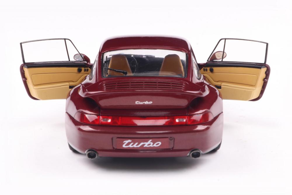 Solido Modellauto Maßstab 1:18 Porsche 911 (993) Turbo rot 1997 S1810102
