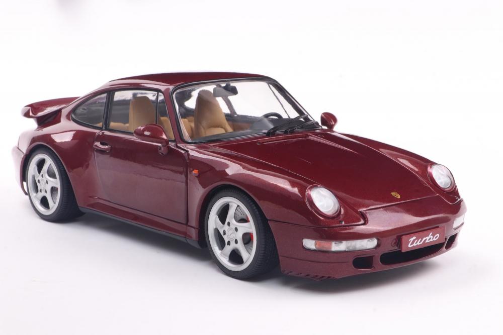 Solido Modellauto Maßstab 1:18 Porsche 911 (993) Turbo rot 1997 S1810102